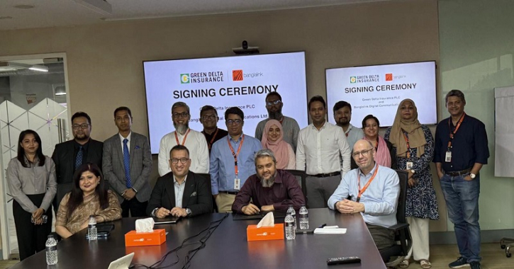 আগুন ও বজ্র দুর্ঘটনা সুরক্ষা বীমা আনলো বাংলালিংক ও গ্রীন ডেল্টা