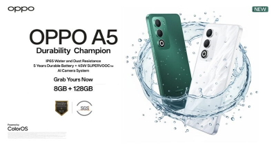 এ৫ সিরিজের স্মার্টফোনের ৮ জিবি ও ১২৮ জিবির ভ্যারিয়েন্ট আনলো অপো এ৫ সিরিজের স্মার্টফোনের ৮ জিবি ও ১২৮ জিবির ভ্যারিয়েন্ট আনলো অপো