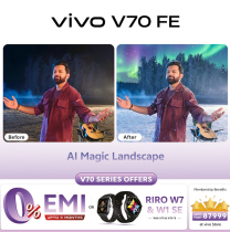 ফোনটি কেনায় বিনা সুদে সর্বোচ্চ ৯ মাসের ইএমআই সুবিধা